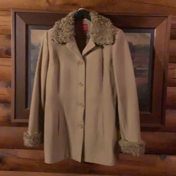 Vintage Y2K ESPRIT 100% Wool Coat - Picture 5 of 8